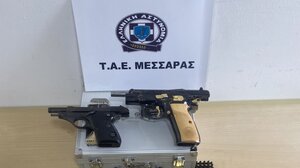 Είχε στο σπίτι τα πιστόλια και τις σφαίρες: συνελήφθη ένας 37χρονος