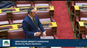 Φραγκίσκος Παρασύρης: «Μισόλογα και καθρεφτάκια για ιθαγενείς η απάντηση του Υπουργείου Ανάπτυξης για τις ΒΙ.ΠΕ.»