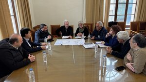 Με τη διεύθυνση του Μουσικού Σχολείου Ηρακλείου συναντήθηκε ο Αλ. Καλοκαιρινός