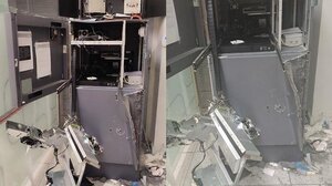 Διπλή ανατίναξη ΑΤΜ στο Μώλο Φθιώτιδας από τρεις κουκουλοφόρους