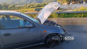 Τροχαίο στα Χανιά με το... καλημέρα!