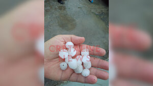 Χαλάζι στην Κρήτη: Με... τρομακτικό μέγεθος, έπεφτε σαν βροχή από πέτρες!