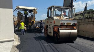 Με αμείωτη ένταση οι ασφαλτοστρώσεις στο Ηράκλειο