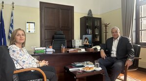 Την Αποκεντρωμένη Διοίκηση Κρήτης επισκέφθηκε ο Μάκης Βορίδης