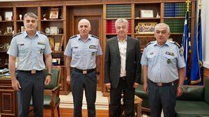 Ο Στ. Αρναουτάκης συναντήθηκε με τον Γενικό Επιθεωρητή Αστυνομίας Νοτίου Ελλάδας
