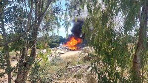 Σε ύφεση η φωτιά που ξέσπασε στην Αγία Πελαγία - Βίντεο και φωτογραφίες