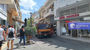 Κινητοποίηση για φωτιά σε διαμέρισμα στο κέντρο της Ιεράπετρας 