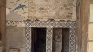 Κνωσός: Σάλος μετά την κατάρρευση της τοιχογραφίας με τα δελφίνια στο μινωικό ανάκτορο