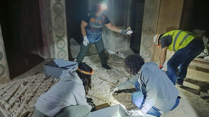 Κνωσός - Πτώση τοιχογραφίας: Τι λέει το Υπουργείο Πολιτισμού - Μεγαλώνει η αγανάκτηση για την κατάσταση του μνημείου - Φωτογραφίες