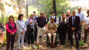 "Δημοτικό Άλσος Αντώνη Τσαπατάκη" στο Δήμο Πλατανιά - Συγκίνηση στην τελετή ονοματοδοσίας