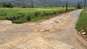 Καταστράφηκαν οι πατάτες και τα μήλα, από τη σφοδρή χαλαζόπτωση, στο Οροπέδιο Λασιθίου