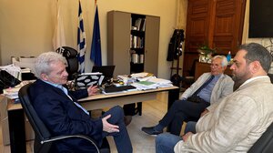 Συνάντηση του Δημάρχου Ηρακλείου με την Διοίκηση του ΠαΓΝΗ