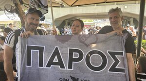 Για τον ΟΦΗ στην Αθήνα, Παριανοί και φίλαθλοι του Απόλλωνα Καλαμαριάς! Βίντεο