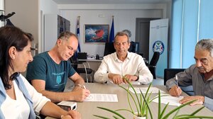 Δήμος Χερσονήσου: Υπογραφή σύμβασης για τη δημιουργία μόνιμης ψηφιακής εικαστικής έκθεσης