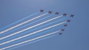 Στα Χανιά τα RED ARROWS της Βρετανικής Αεροπορίας για την 84η Επέτειο της Μάχης της Κρήτης