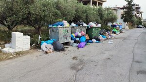 "Σκουπίδια. Ας τα μαζέψουν τουλάχιστον έξω από τα σχολεία και τις παιδικές χαρές"