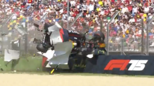 Σοκαριστικό ατύχημα στην Ίμολα για τον Τσουνόντα - Δείτε βίντεο 