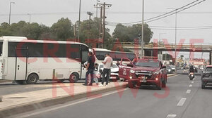 Τροχαίο στον Γιόφυρο κινητοποίησε τις αρχές