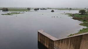 Σημαντικές ποσότητες νερού από το Οροπέδιο στο φράγμα Αποσελέμη - video