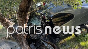 Ηλεία: Κατέληξε 23χρονος οδηγός που ενεπλάκη σε τροχαίο - Είχε παντρευτεί και βαπτίσει την κόρη του, το Σάββατο