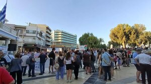 Αντιπολεμικό συλλαλητήριο στο κέντρο του Ηρακλείου 