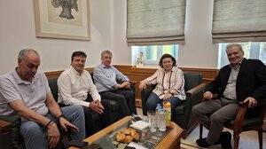 Στο Ηράκλειο η Λίνα Μενδώνη - Τί ειπώθηκε για Νεώρια, Μινωικά Ανάκτορα και Άγιο Μηνά