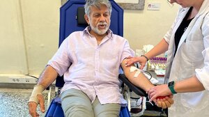 Εθελοντική αιμοδοσία στο αίθριο της Λότζια το Σάββατο 05-07-2025