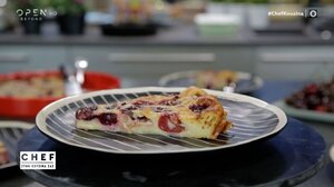 Κλαφουτί με κεράσια 