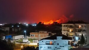 Νέα φωτιά στη Θεσσαλονίκη κοντά στα Λουτρά Λαγκαδά