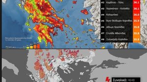 Αρκετή ζέστη… αρκετοί κεραυνοί και θερινές καταιγίδες!