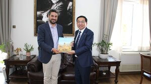 Στο Δημαρχείο Χανίων, ο Πρέσβης της Λαϊκής Δημοκρατίας της Κίνας στην Ελλάδα, Fang Qiu