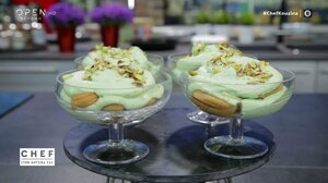 Συνταγή για τιραμισού με κρέμα φιστικιού