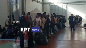 Αναχώρησαν από την Αγυιά οι πρώτοι 94 μετανάστες
