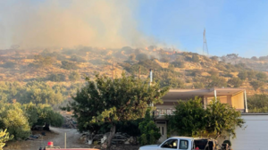 Τιτάνια η "μάχη" στην Ιεράπετρα: δύο οι εστίες στα Σχοινοκάψαλα και τον Άη Γιάννη