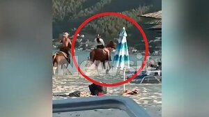 Αφηνιασμένο άλογο ποδοπάτησε 5χρονη στη Θάσο - Δείτε βίντεο