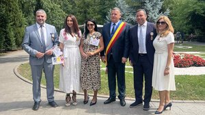 Στην ετήσια γιορτή της Ρουμανίας (ημέρα του εθνικού ύμνου) παρευρέθηκε αντιπροσωπεία του Δήμου Αγίου Νικολάου