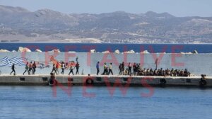 Έφτασαν στην Αγία Γαλήνη οι 442 μετανάστες που εντοπίστηκαν στα ανοιχτά της Γαύδου - Δείτε εικόνες και βίντεο