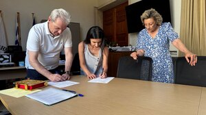 Ορκωμοσία νέας μόνιμης υπαλλήλου στο Δήμο Ηρακλείου