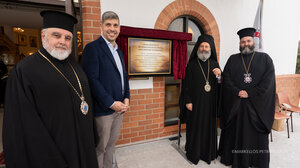 Λαμπρά τα εγκαίνια του Ι. Ναού Αγίας Παρασκευής Βρισβάνης από τον Αρχιεπίσκοπο Αυστραλίας κ.κ. Μακάριο