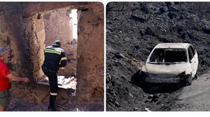 Οριοθετημένη η φωτιά στα Τεμένια: "μάχη" με τις αναζωπυρώσεις δίνουν οι πυροσβέστες - Δείτε εικόνες