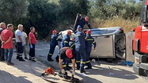 Πάτρα: Σοβαρό τροχαίο με αυτοκίνητο της δράσης “Βοήθεια στο Σπίτι”