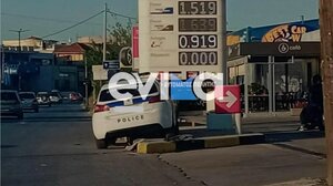 Τροχαίο με περιπολικό στη Χαλκίδα