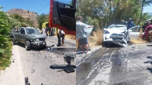 Σφοδρή σύγκρουση αυτοκινήτων στα Χανιά - Δύο τραυματίες