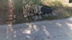 Χανιά: Πέταξαν αμίαντο κοντά σε σπίτια