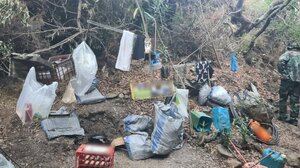 Βρήκαν χασισοφυτεία σε φαράγγι, δύο συλλήψεις (photos & video)