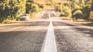 Εργασίες διαγράμμισης στην επαρχιακή οδό, από Ρέθυμνο έως Σπήλι και Αγία Γαλήνη