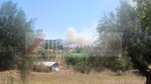 Πύργος: Φωτιά στον Ελαιώνα - Μήνυμα από το 112 - Σηκώθηκαν εναέρια