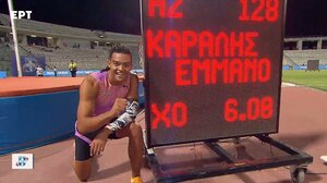 Γράφει ιστορία ο Εμμανουήλ Καραλής: Πανελλήνιο ρεκόρ με 6.08μ και Νο4 όλων των εποχών στο επί κοντώ