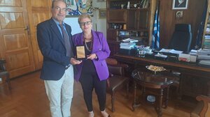 Συνάντηση με την Μ. Λιονή είχε ο Προϊστάμενος Δευτεροβάθμιας Εκπαίδευσης Ρεθύμνου