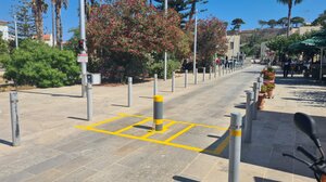 Σε λειτουργία η βυθιζόμενη μπάρα στην Πλατεία Ηρώων Πολυτεχνείου